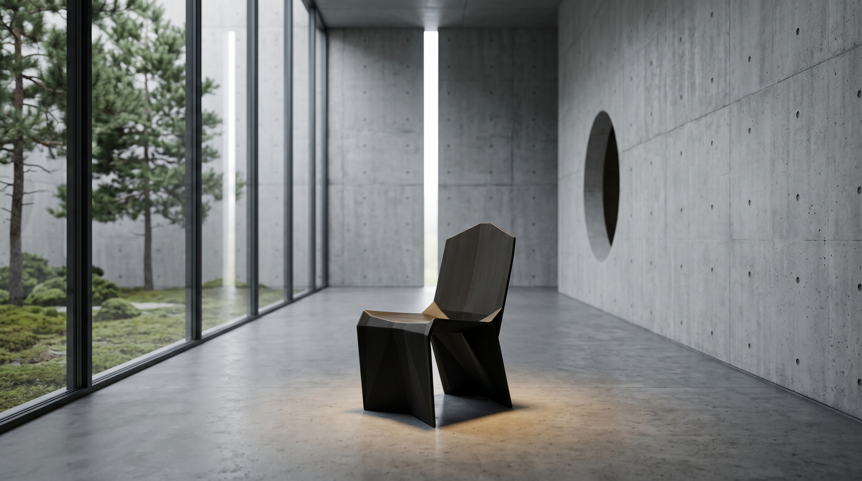 Clera Chair — in environment 002