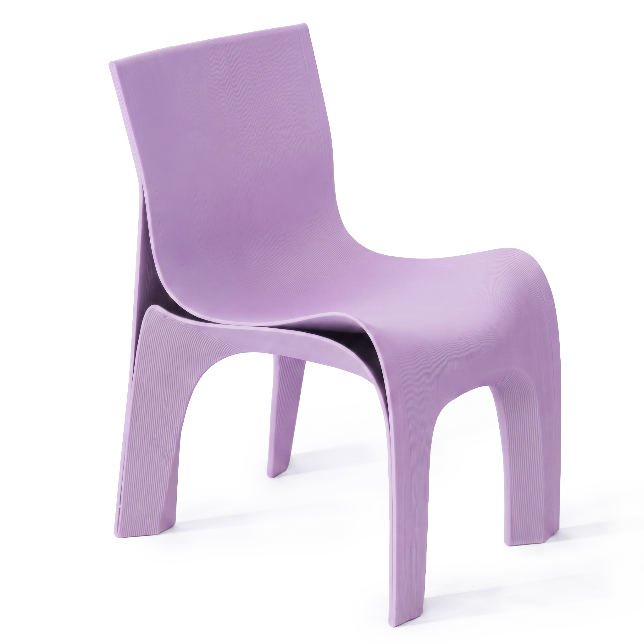 Kontrol Chair Lila — transparent