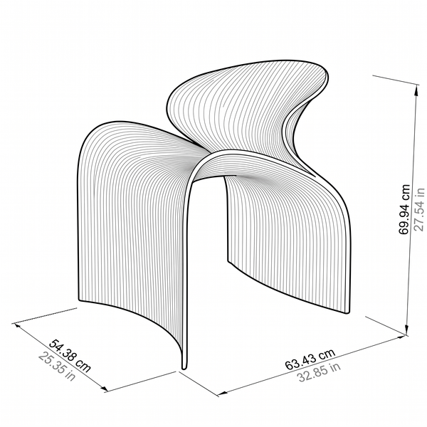 Echo Chair medidas
