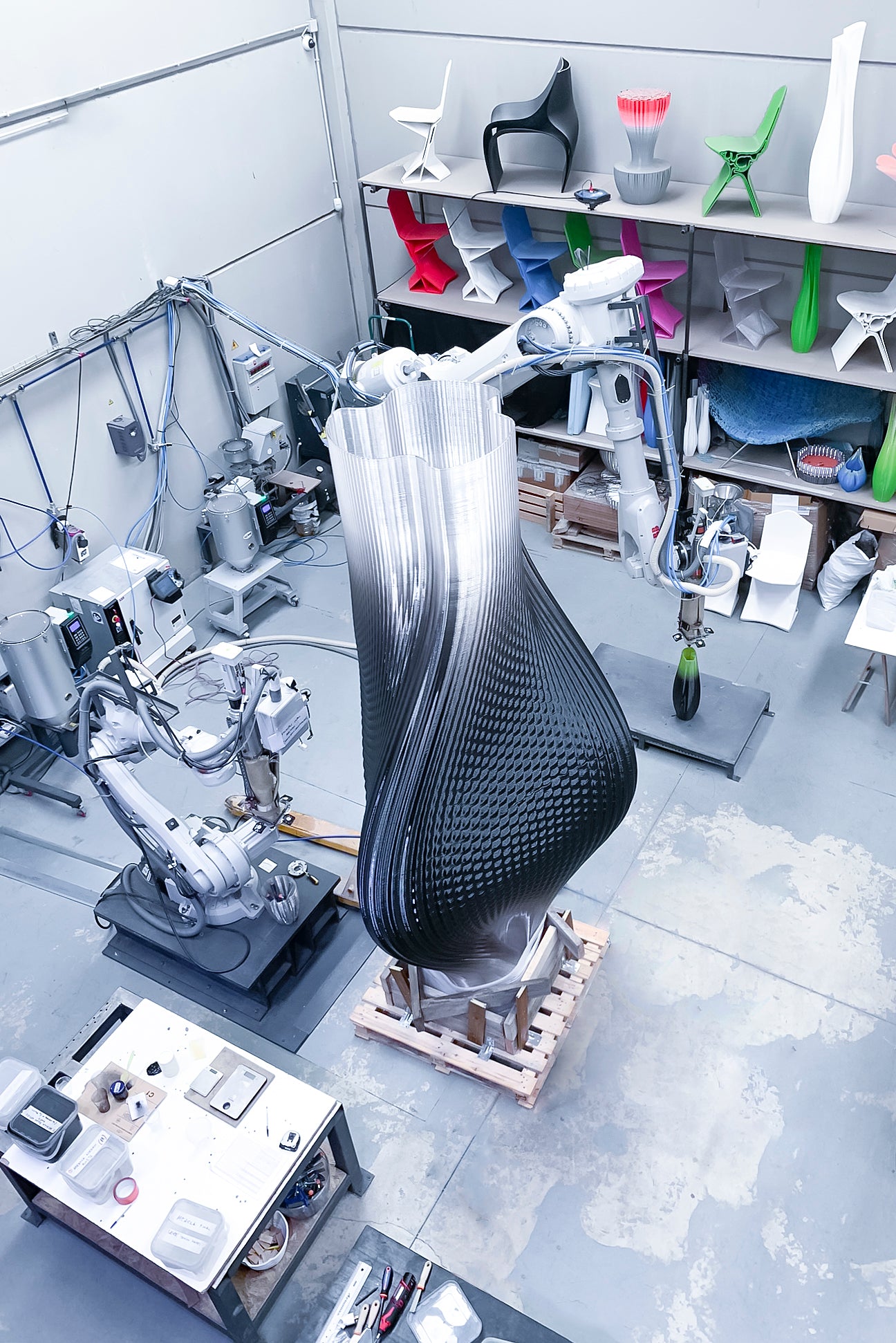 Large Format 3D Printing Ganic Nagami Ross Lovegrove
