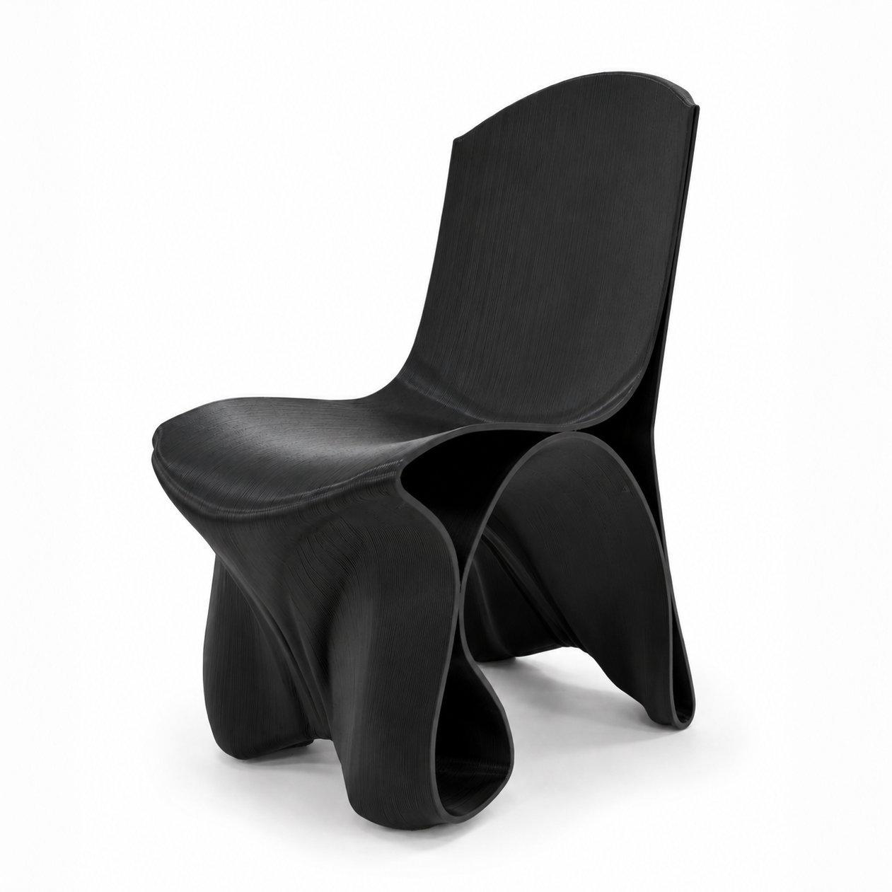 Negro mate Chaise B-Loom