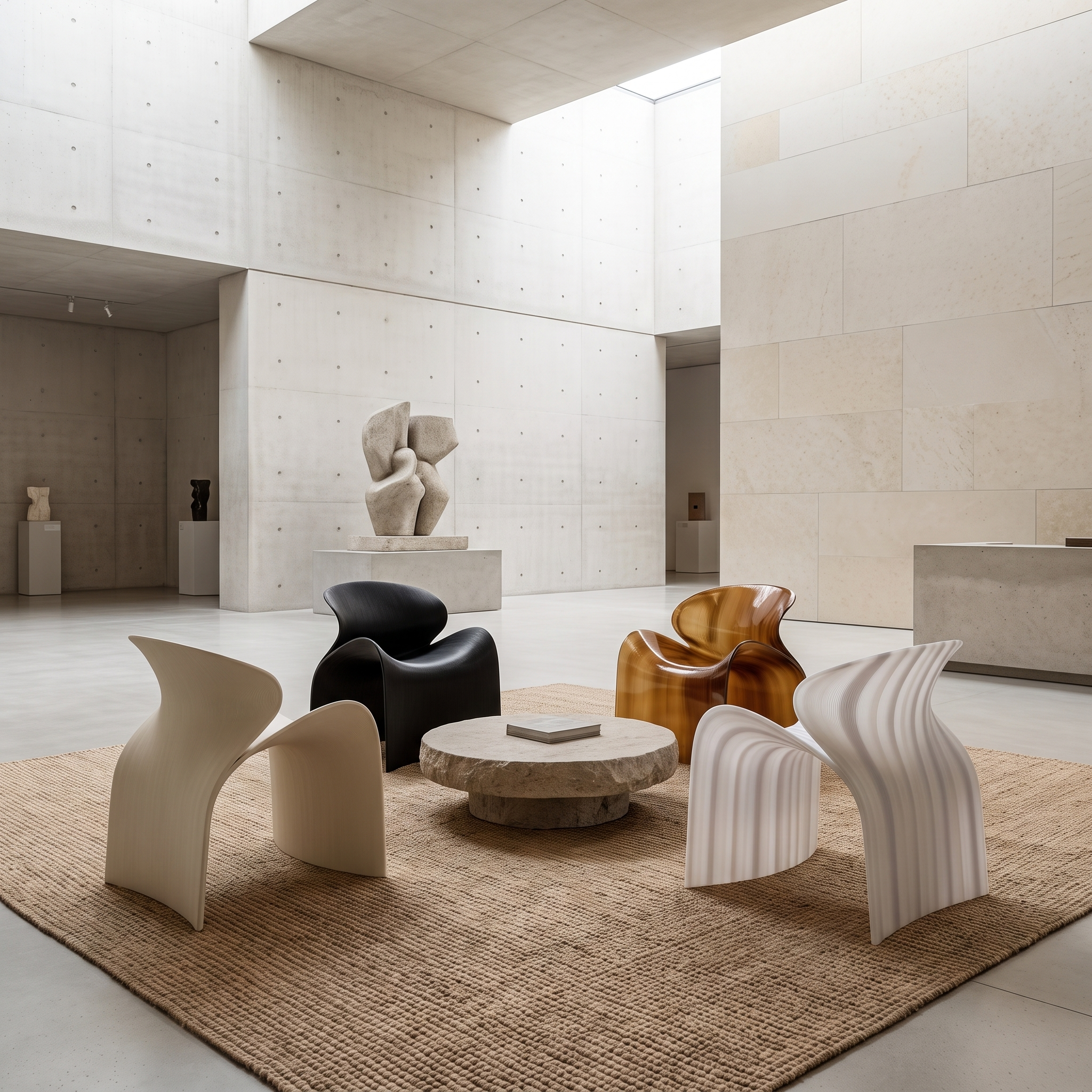 Echo Chair by ZHA — colección de 4 acabados