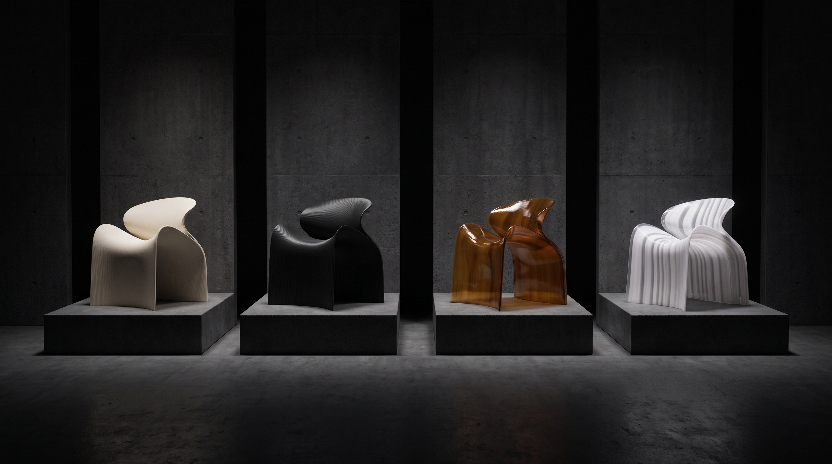 Echo Chair by ZHA — colección de 4 acabados