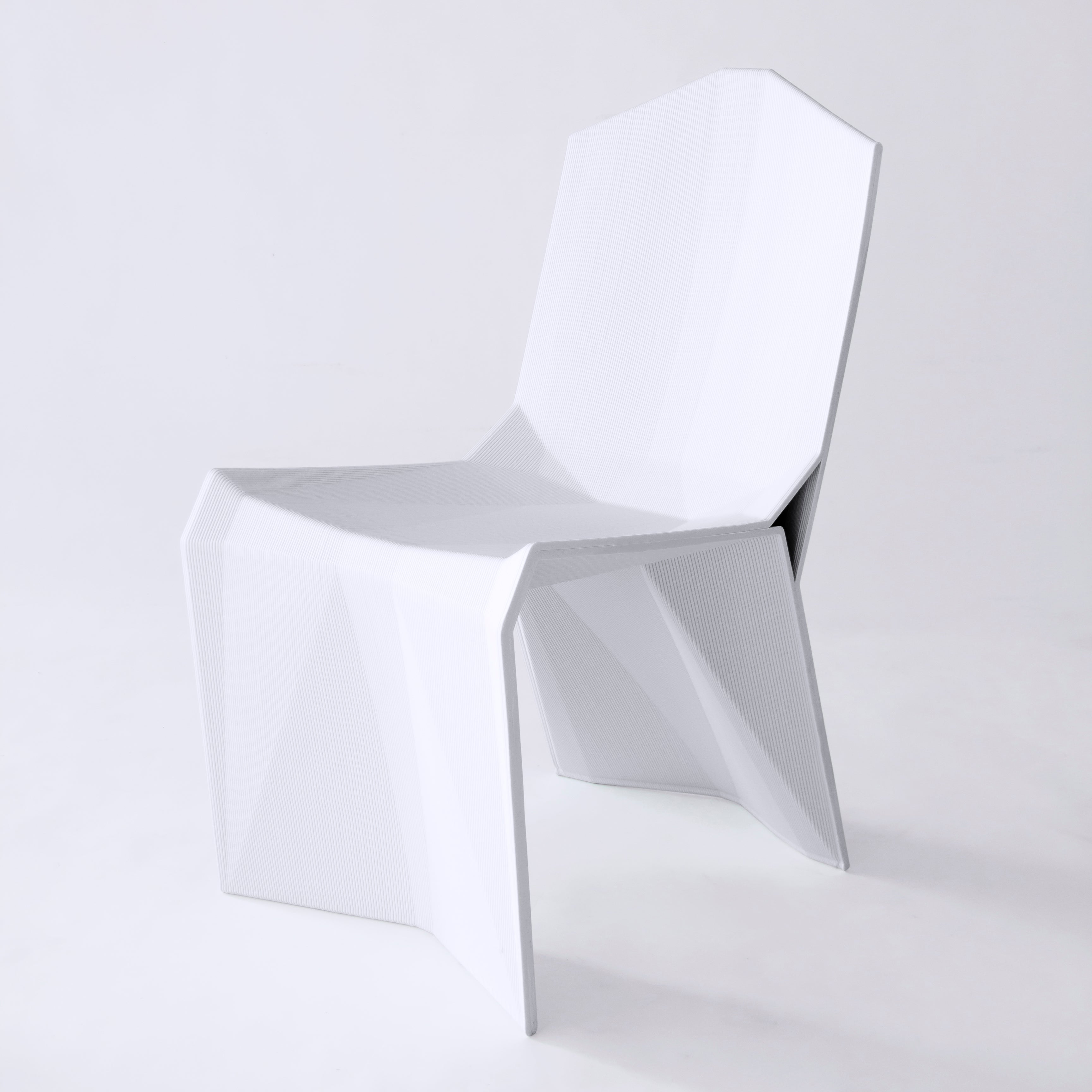 Clera chair — white — 001