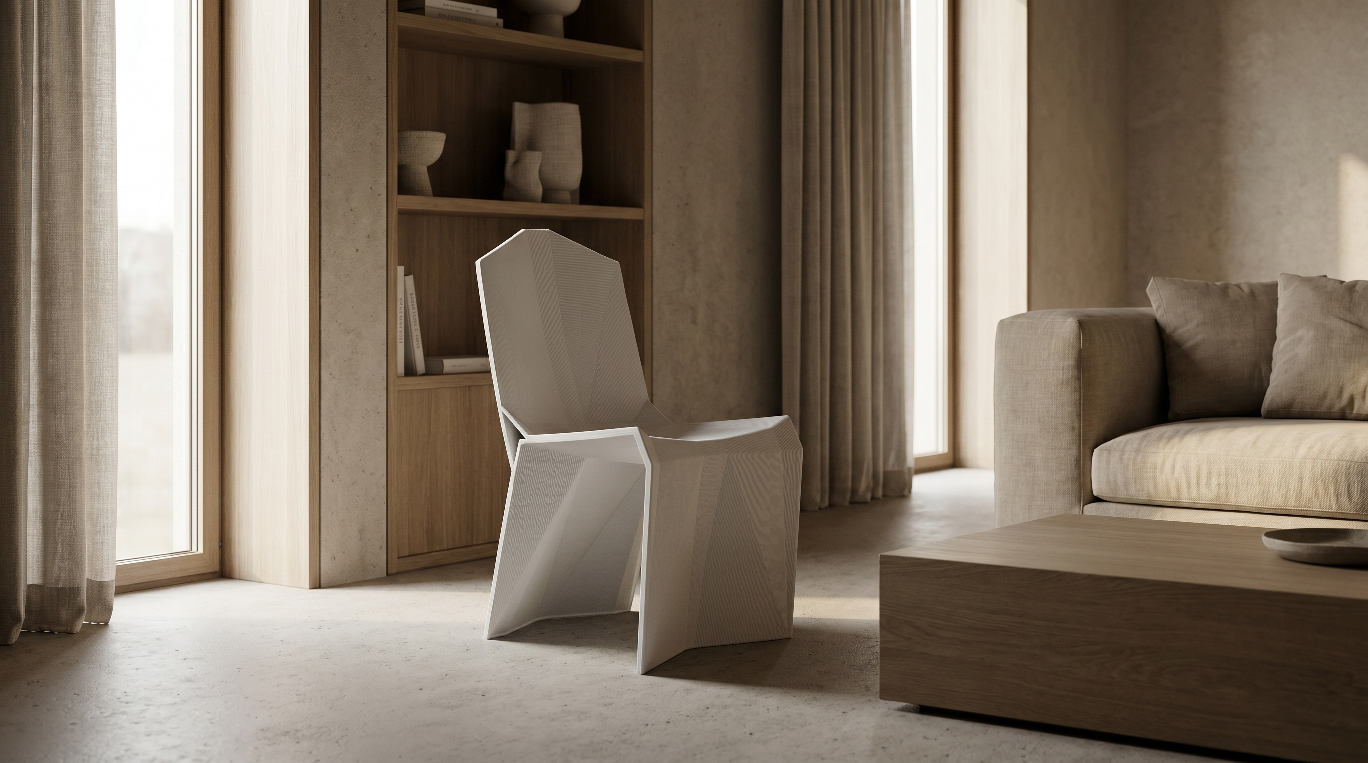 Clera Chair — in environment 017