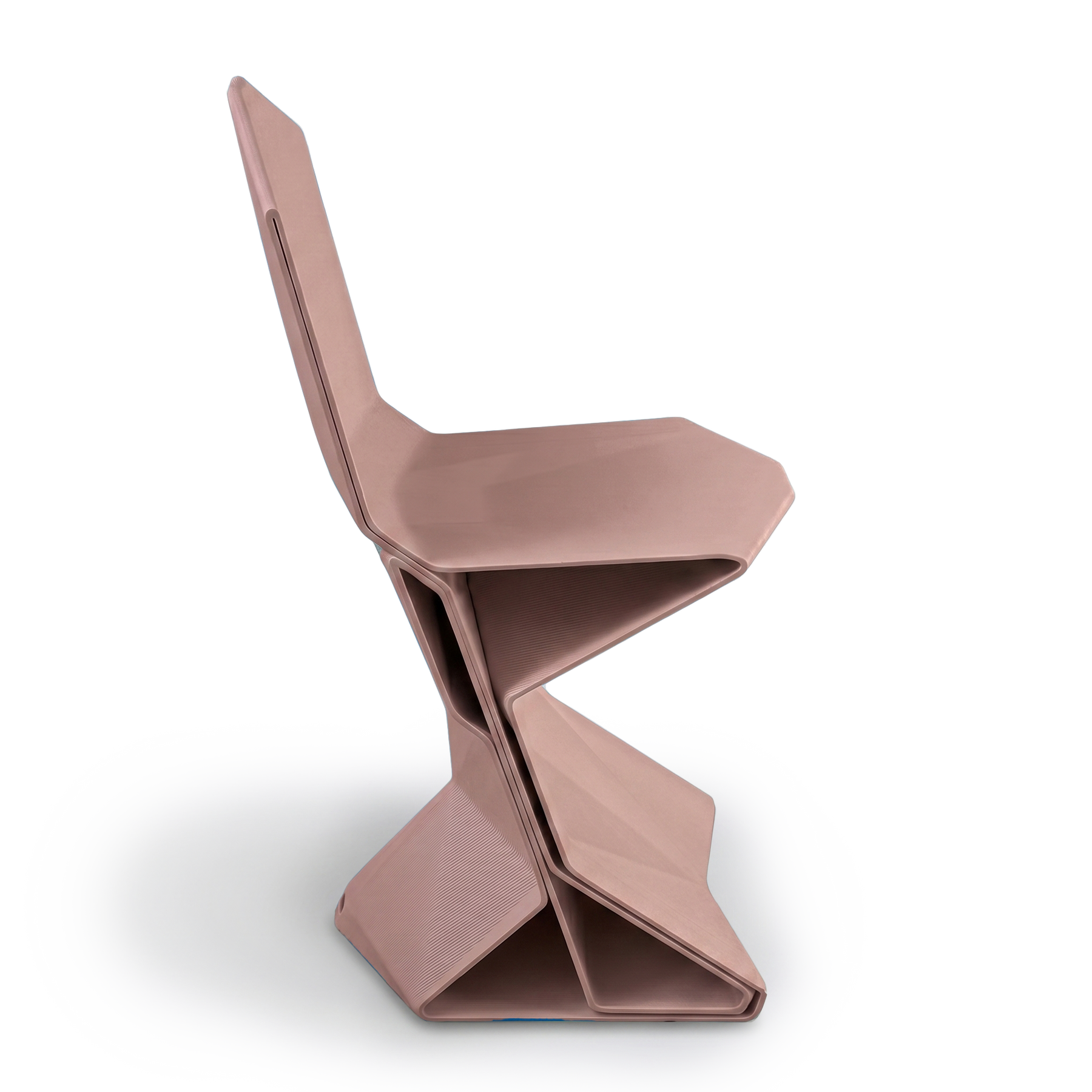 Rosa palo Estrat Chair