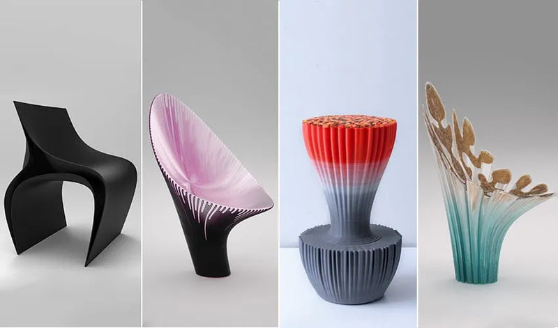 Nagami presenta las sillas impresas en 3D por Zaha Hadid Architects