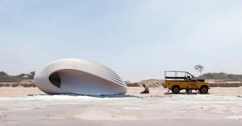 Hassell unveils 3D-printed pavilion prototype