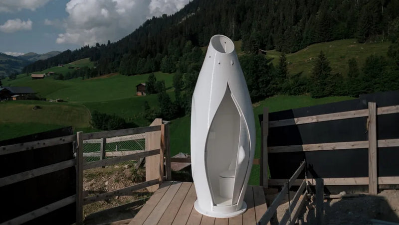 The Throne – A 3D printed portaloo made from recycled plastic
