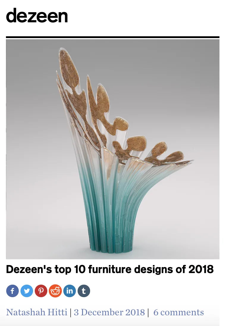 Dezeen's top 10 furniture designs of 2018
