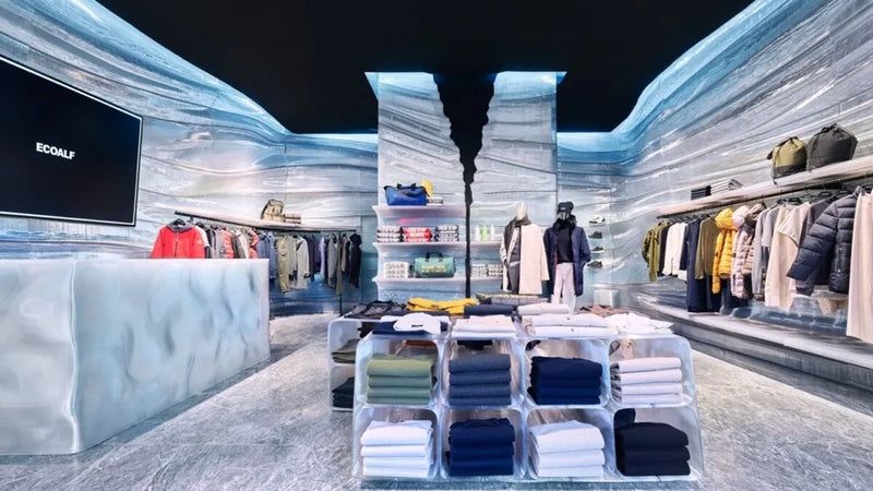 Ecoalf recicla 3,3 toneladas de plástico con impresión 3D en su tienda de Las Rozas Village