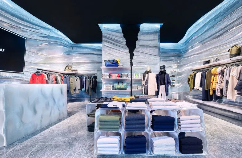 Recycled plastic and a 3D printer. That's all this brand needed for a sustainable store