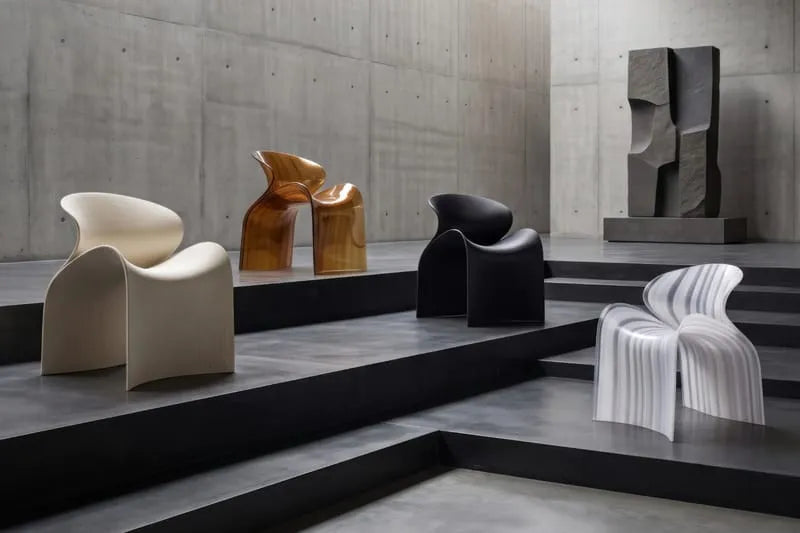 ZHA Explores Geometric Resonance With New ECHO Chair Collection for Nagami
