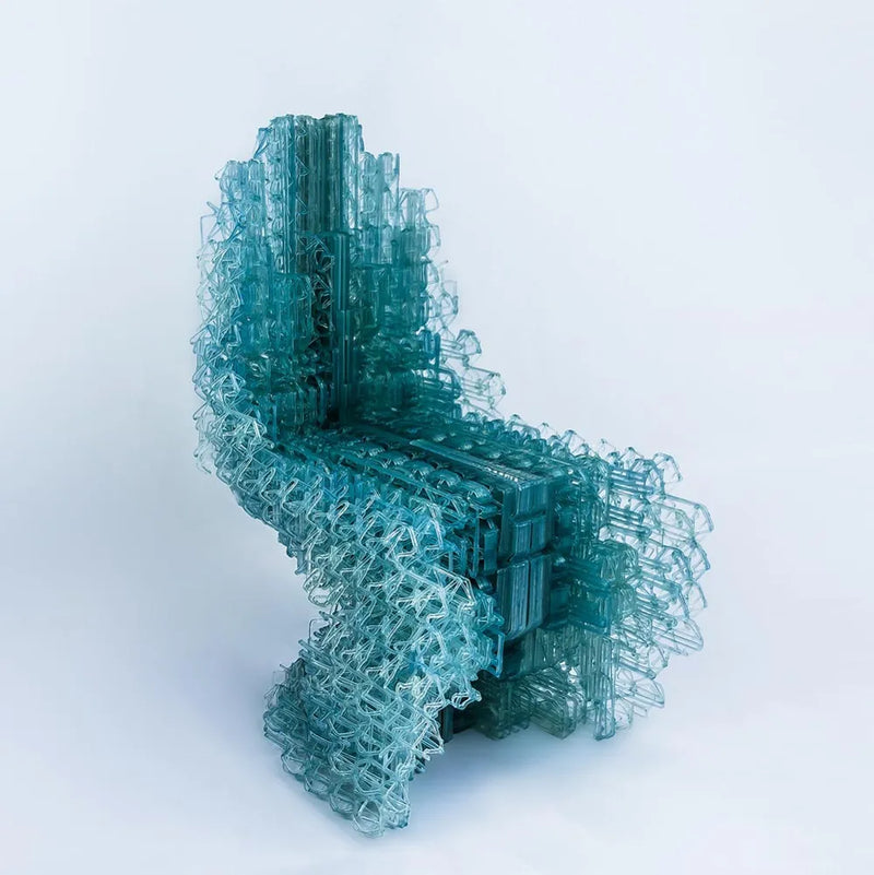 Bartlett Researchers Create Robot-Built Voxel Chair Using New 3D Printing Software