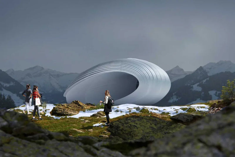 Hassell reveals plan for a 3D-printed climate-responsive public pavilion