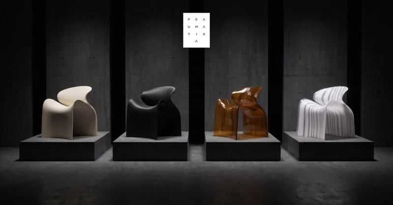 ZHA представила 3D-друкований стілець Echo Chair із переробленого пластику