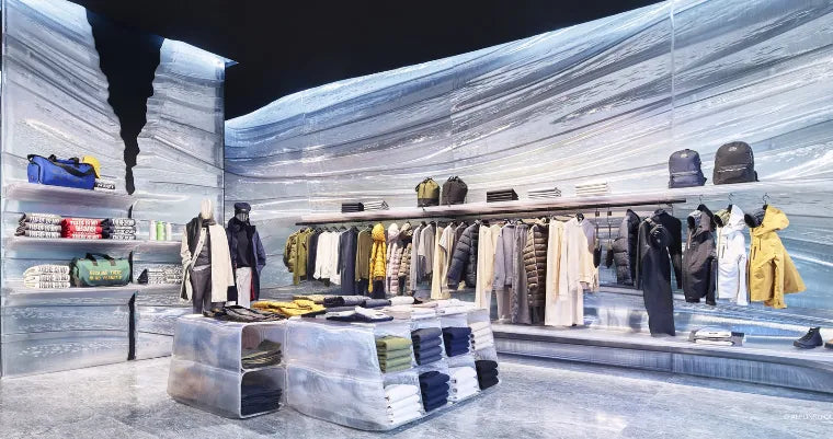 Mode éthique : un magasin imprimé en 3D à partir de déchets marins recyclés