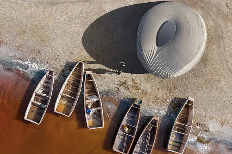 This 3D-printed pavilion is inspired by indigenous shelters & can withstand extreme climates - Yanko Design